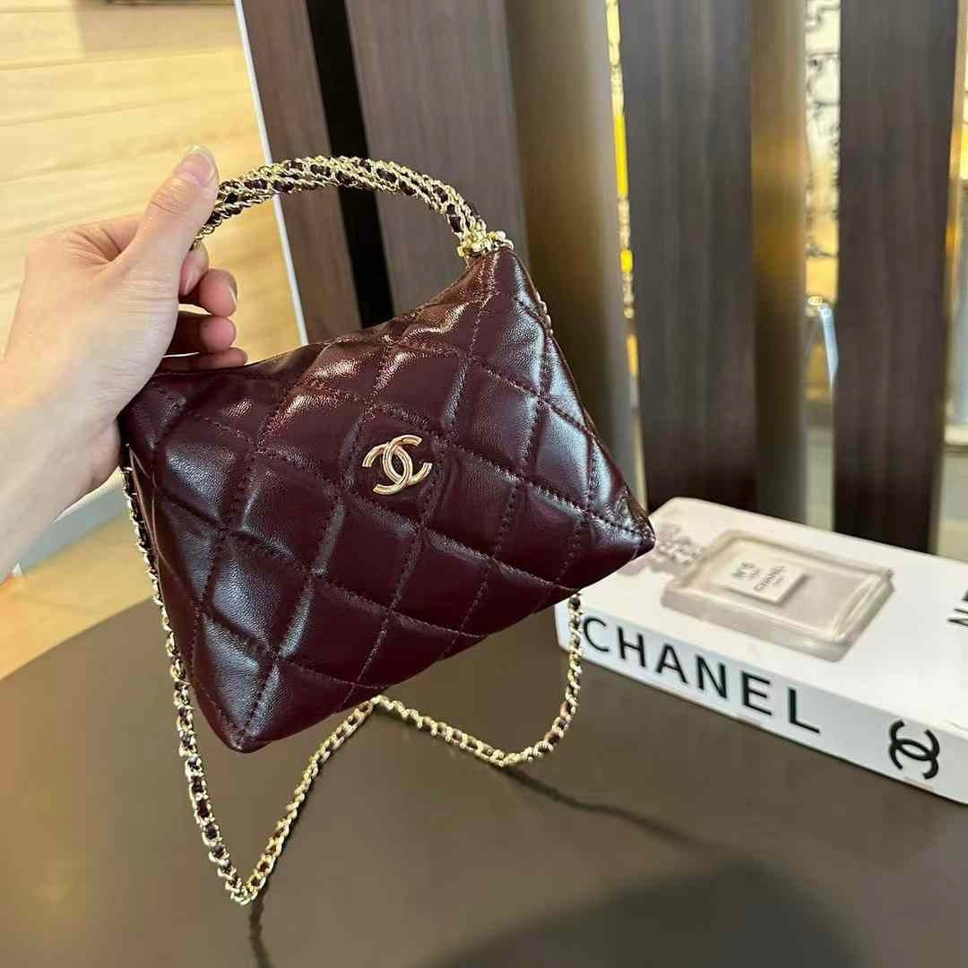 clutch With Chain Bag