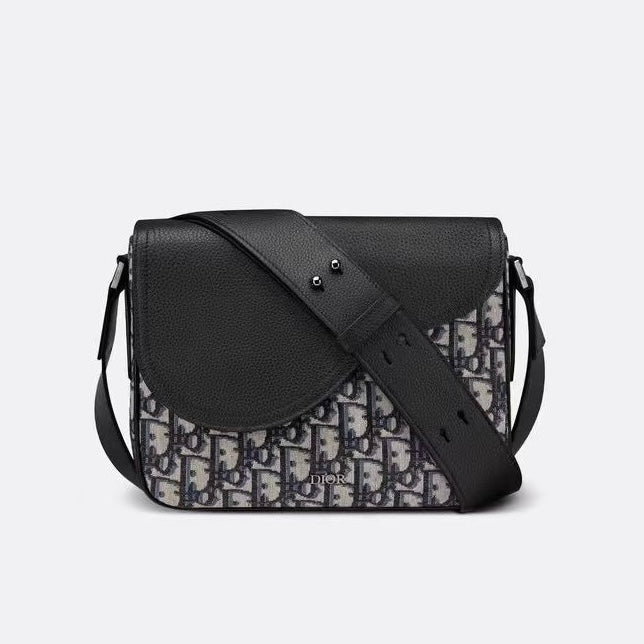 Saddle Flap Messenger Bag