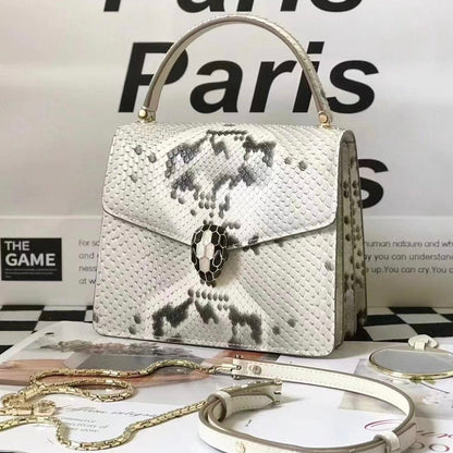 Serpenti Forever Snake Leather Bag