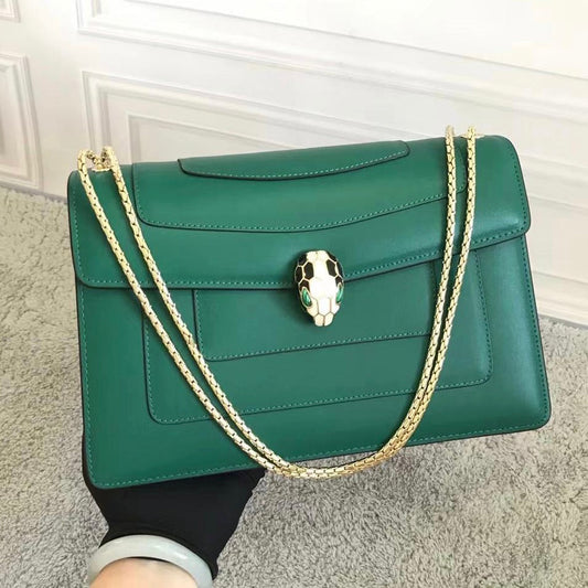 Serpenti Forever East-West Shoulder Soft Bag