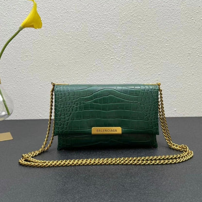 Mini Flap Croc Bag