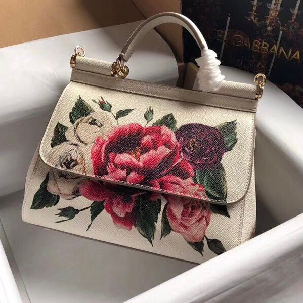 Sicily Floral-printed Shoulder Bag