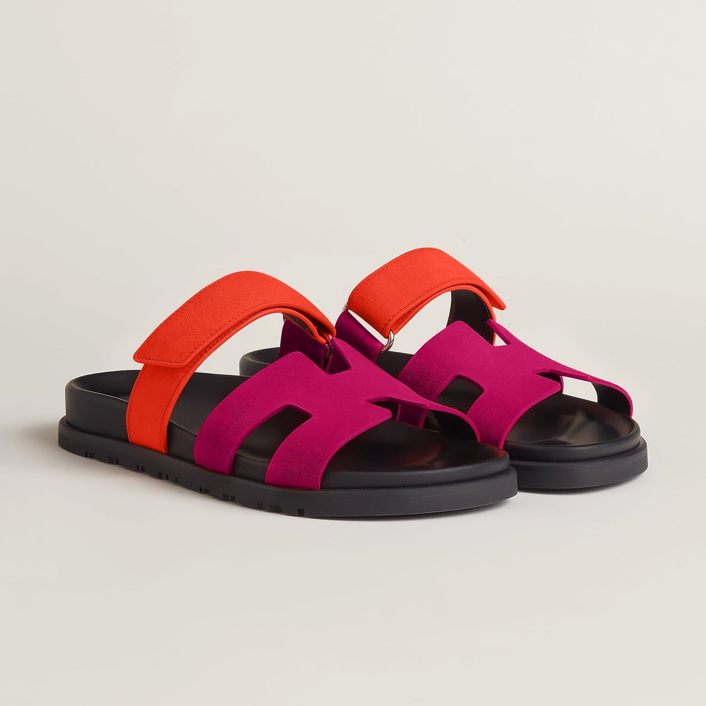 Iconic H-Cut Leather Sandals