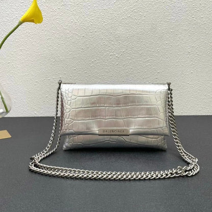 Mini Flap Croc Bag