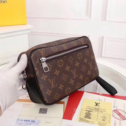 Samir Damier Clutch Bag