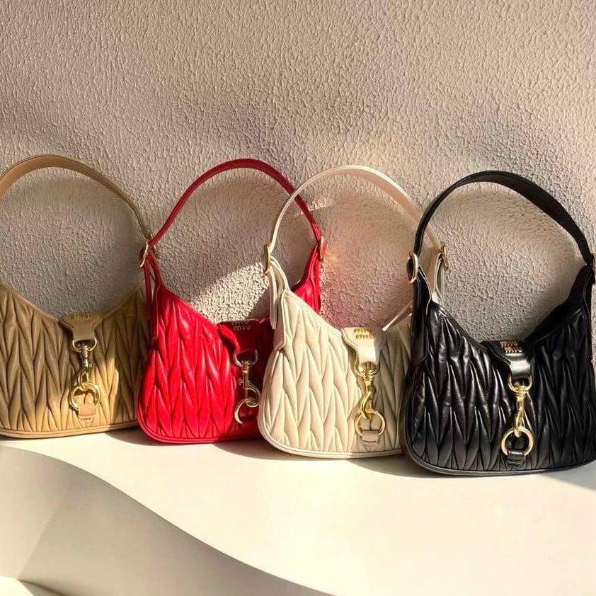 Logo-Lettering Shoulder Bag