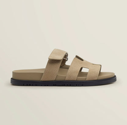Iconic H-Cut Leather Sandals