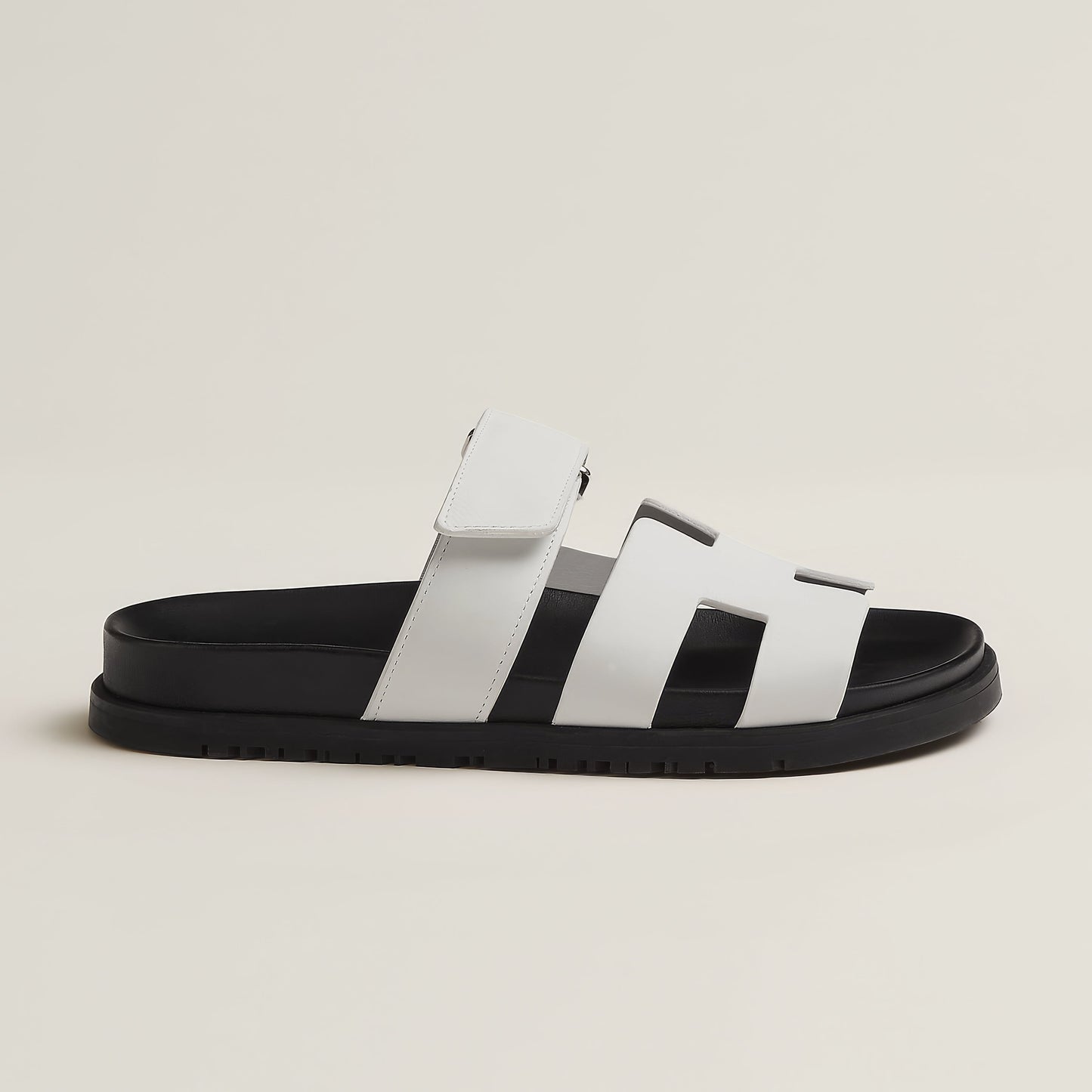 Iconic H-Cut Leather Sandals