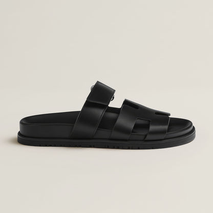 Iconic H-Cut Leather Sandals