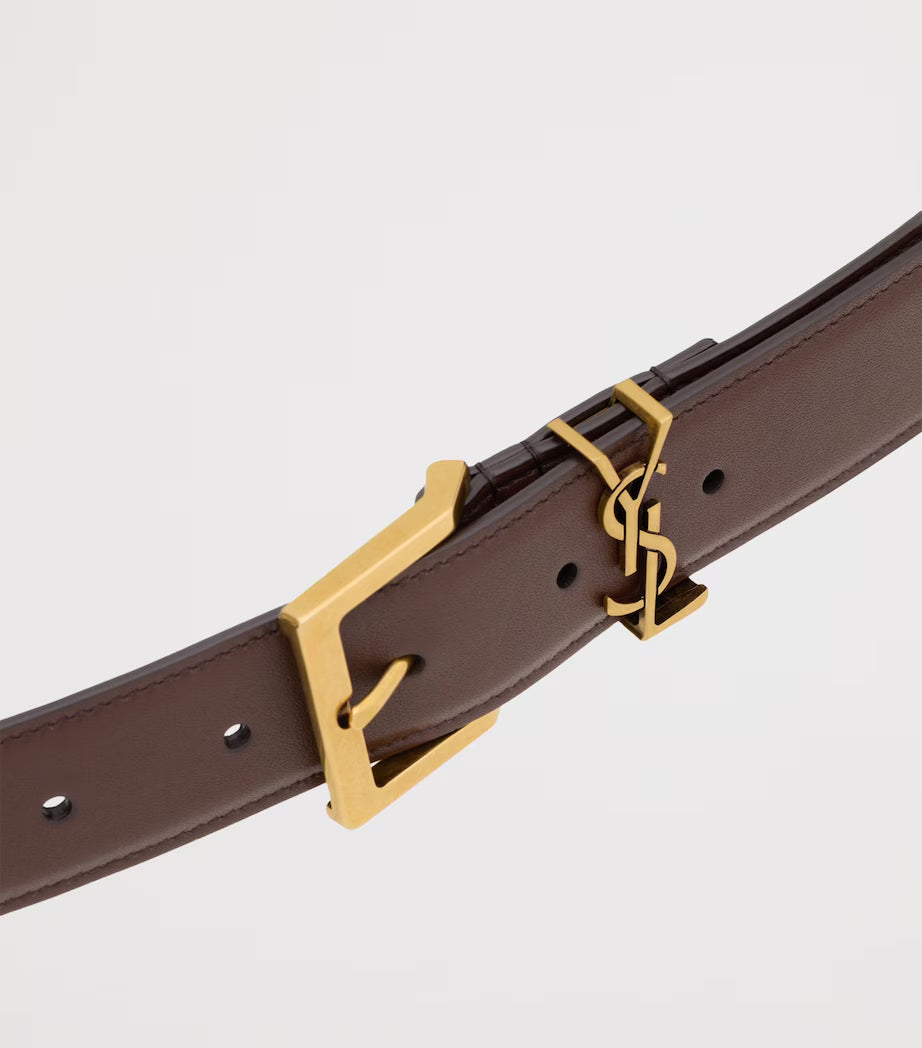 SL Brown Buckle Belt