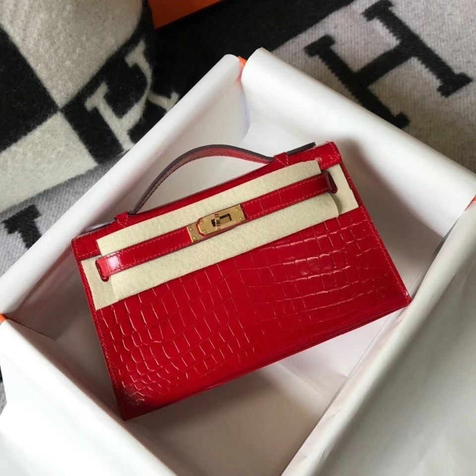 Kelly Crocodile Small 22Cm Bag