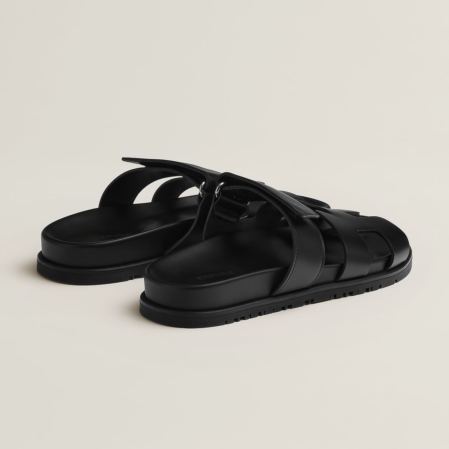 Iconic H-Cut Leather Sandals