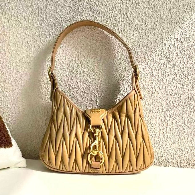 Logo-Lettering Shoulder Bag