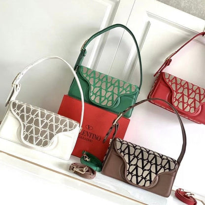 Garavani Small Sculpture Monogram Canvas Bag
