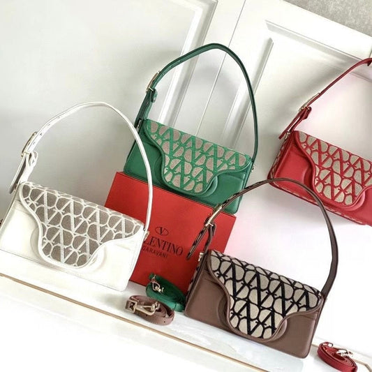 Garavani Small Sculpture Monogram Canvas Bag