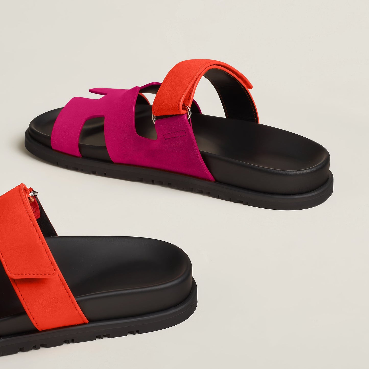 Iconic H-Cut Leather Sandals