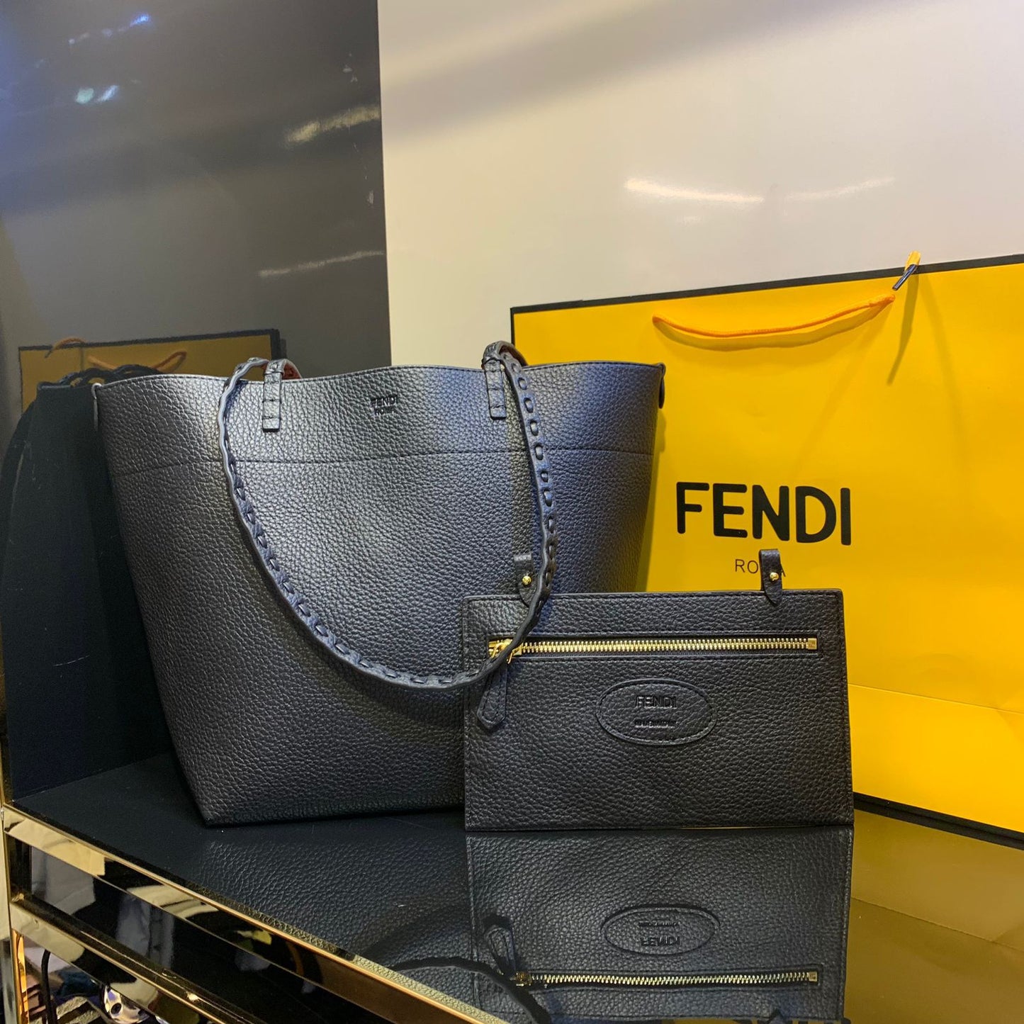 Women's Medium Roll Tote Bag