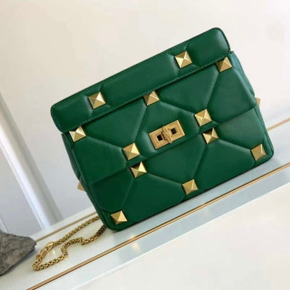 Medium Roman Stud The Shoulder Bag
