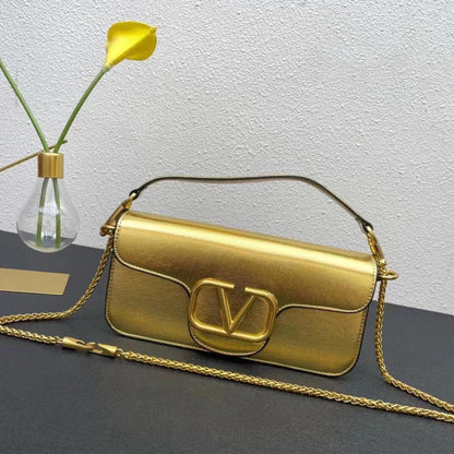 Loco shoulder Metal Logo Small Bag