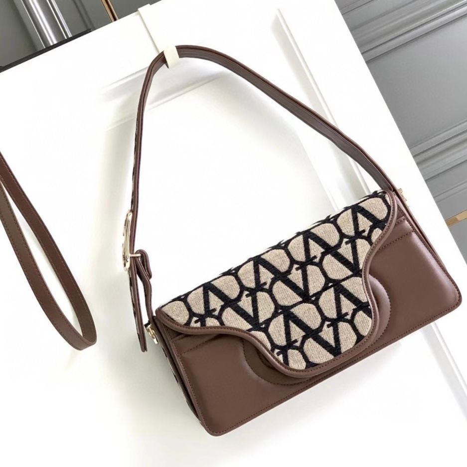 Garavani Small Sculpture Monogram Canvas Bag