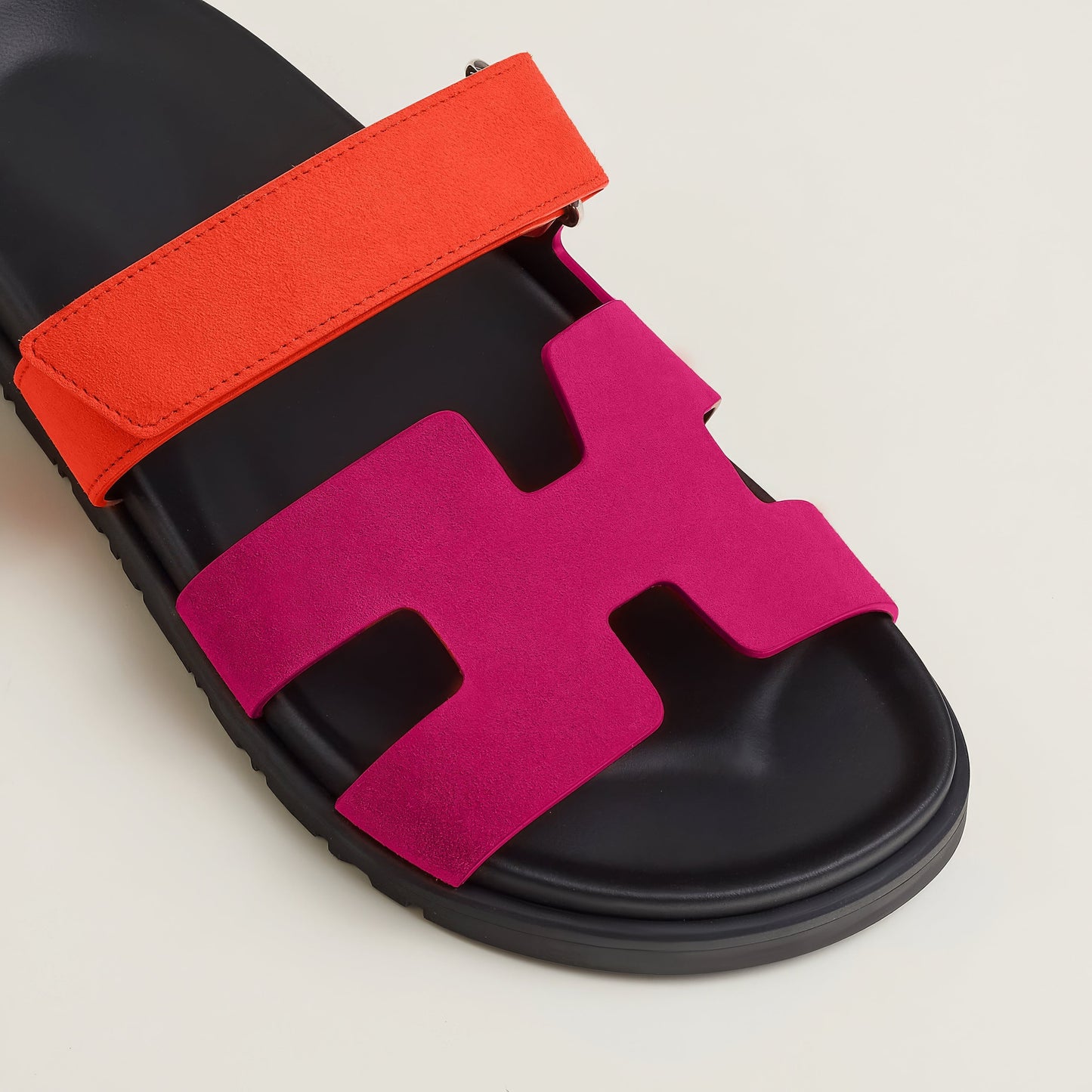 Iconic H-Cut Leather Sandals