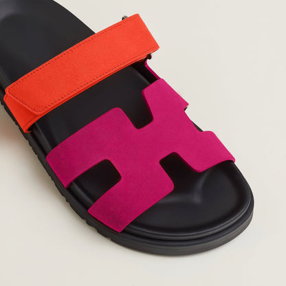 Iconic H-Cut Leather Sandals