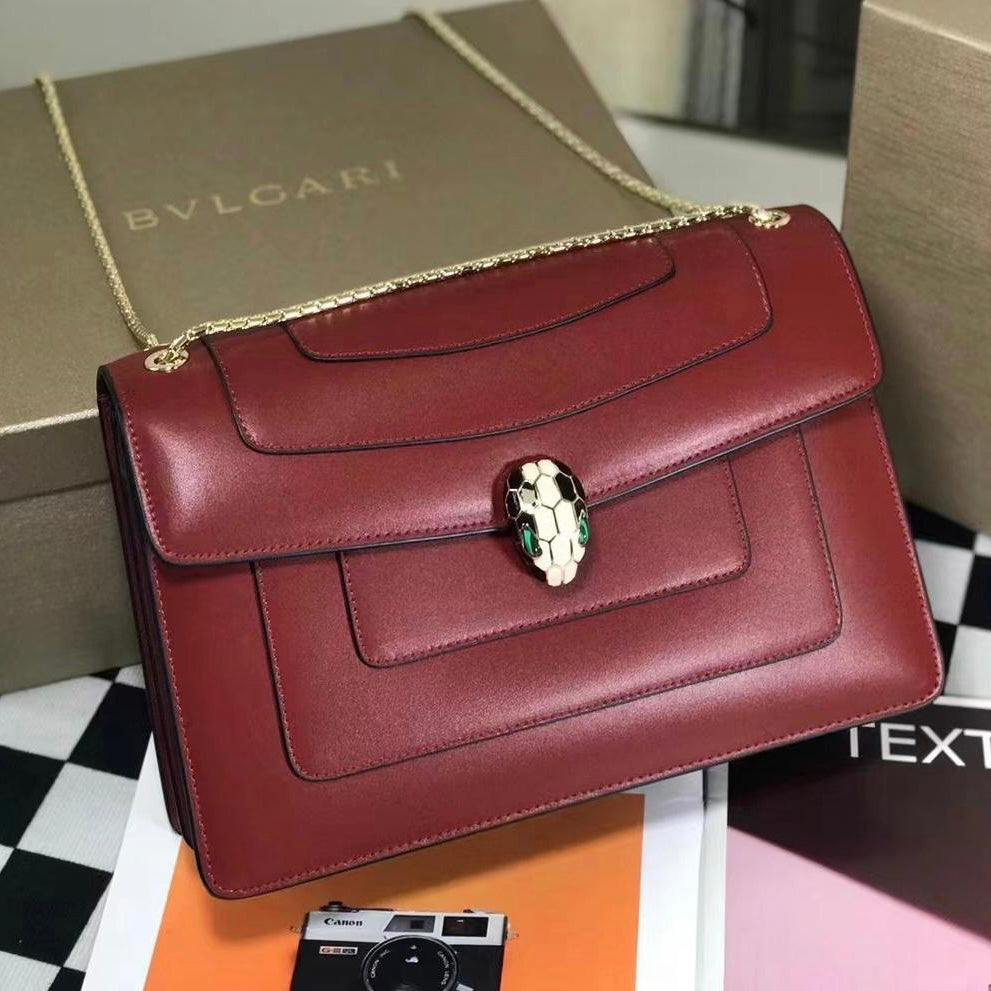 Serpenti Forever East-West Shoulder Soft Bag