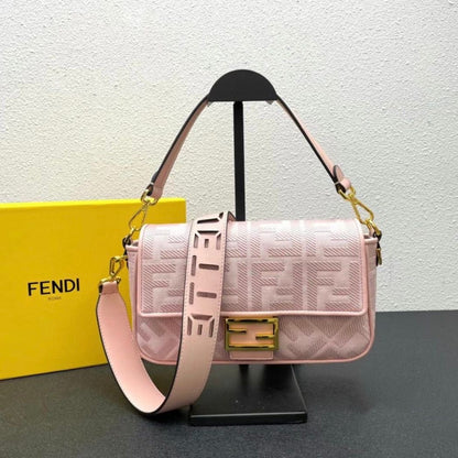 Baguette Monogrammed FF Bag