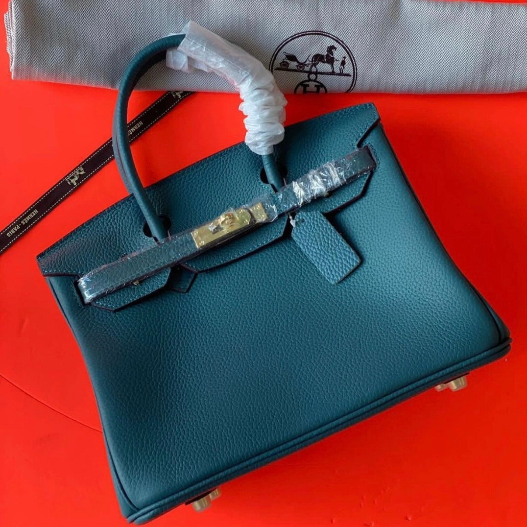 Birkin 25Cm Caviar leather Bag