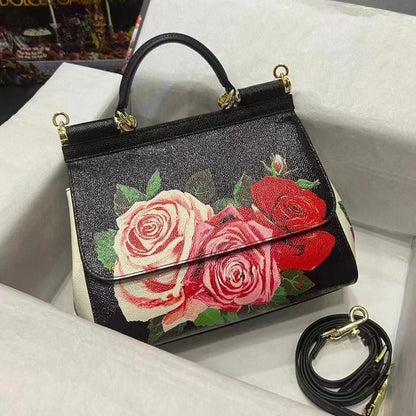 Sicily Floral-printed Shoulder Bag