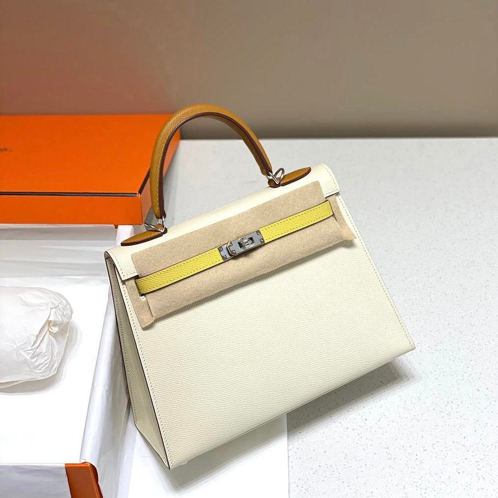 Kelly 25Cm Caviar leather Limited Edition Bag