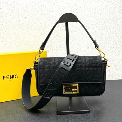 Baguette Monogrammed FF Bag