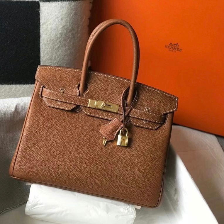 Birkin 25Cm Caviar leather Bag