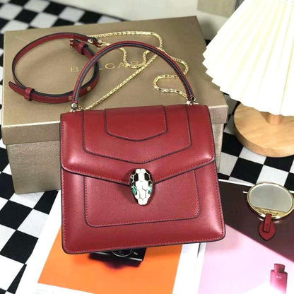 Serpenti Forever Soft Leather Bag