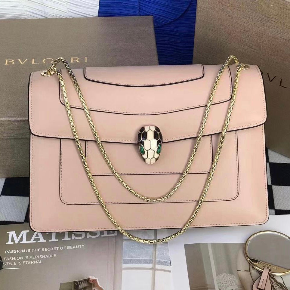 Serpenti Forever East-West Shoulder Soft Bag