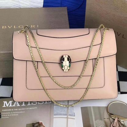 Serpenti Forever East-West Shoulder Soft Bag