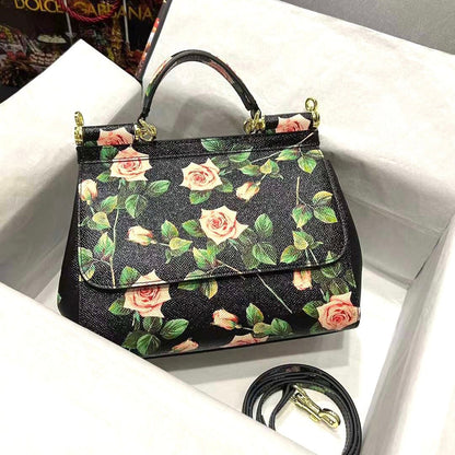 Sicily Floral-printed Shoulder Bag
