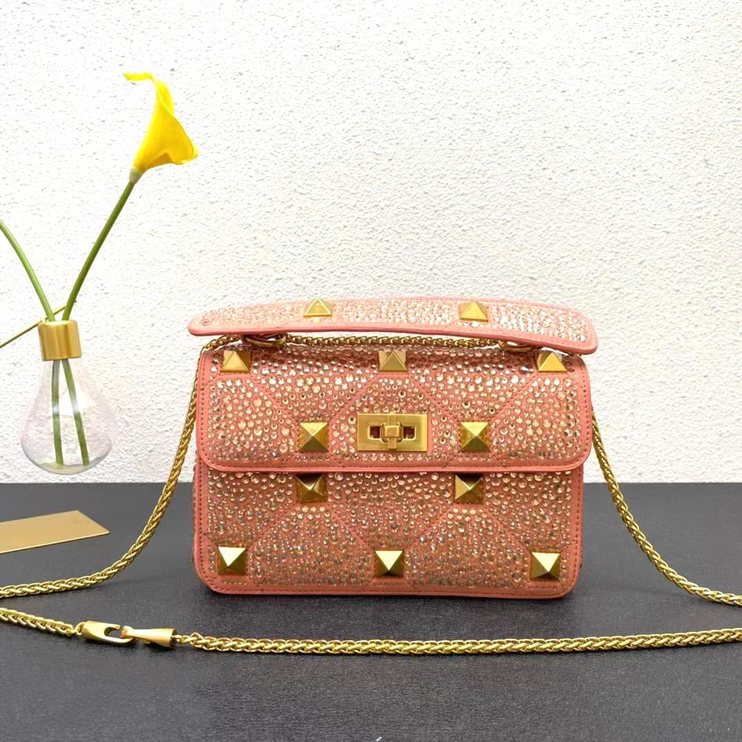 Roman Crystals shoulder Bag