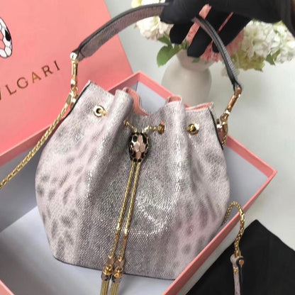 serpenti forever bucket snakeskin Shoulder Bag