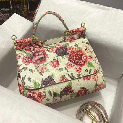 Sicily Floral-printed Shoulder Bag