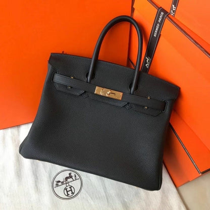 Birkin 25Cm Caviar leather Bag