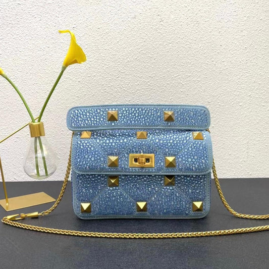 Roman Crystals shoulder Bag