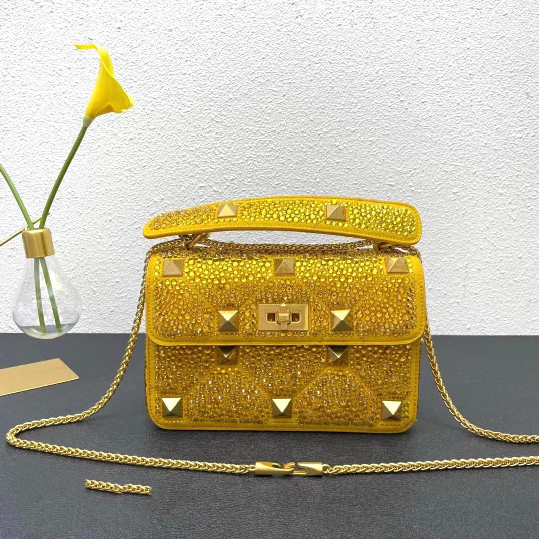 Roman Crystals shoulder Bag