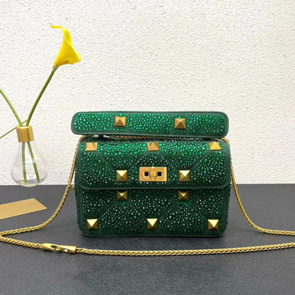 Roman Crystals shoulder Bag