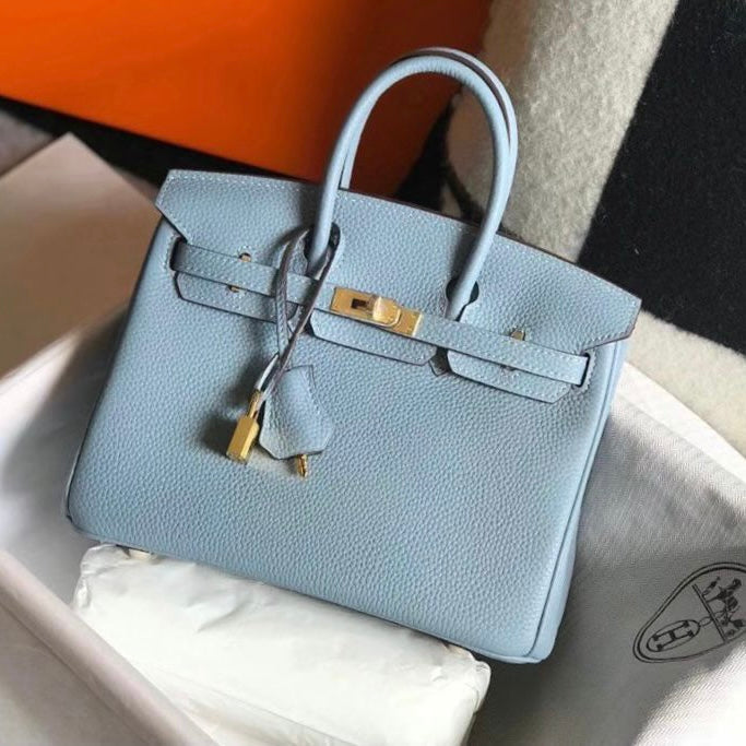 Birkin 25Cm Caviar leather Bag