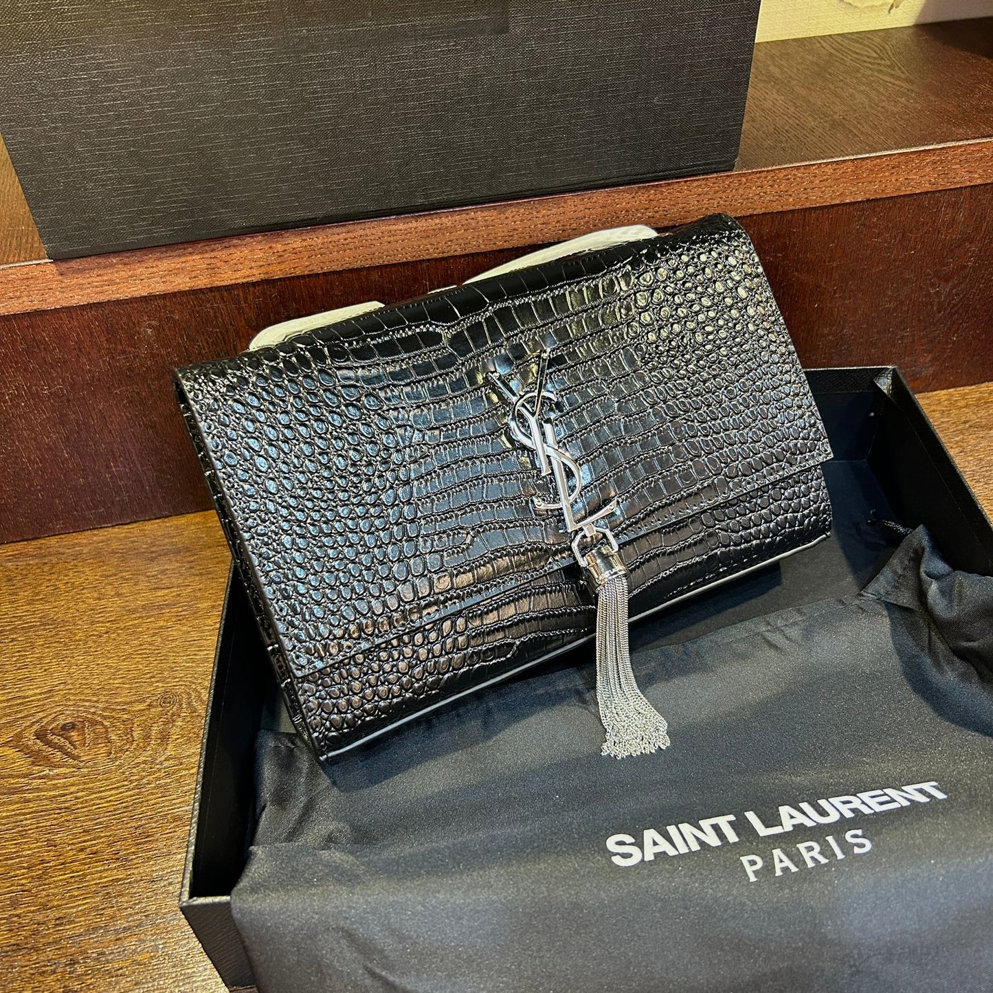 Small Kate chain Metal Bag