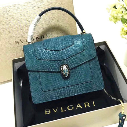 Serpenti Forever Snake Leather Bag