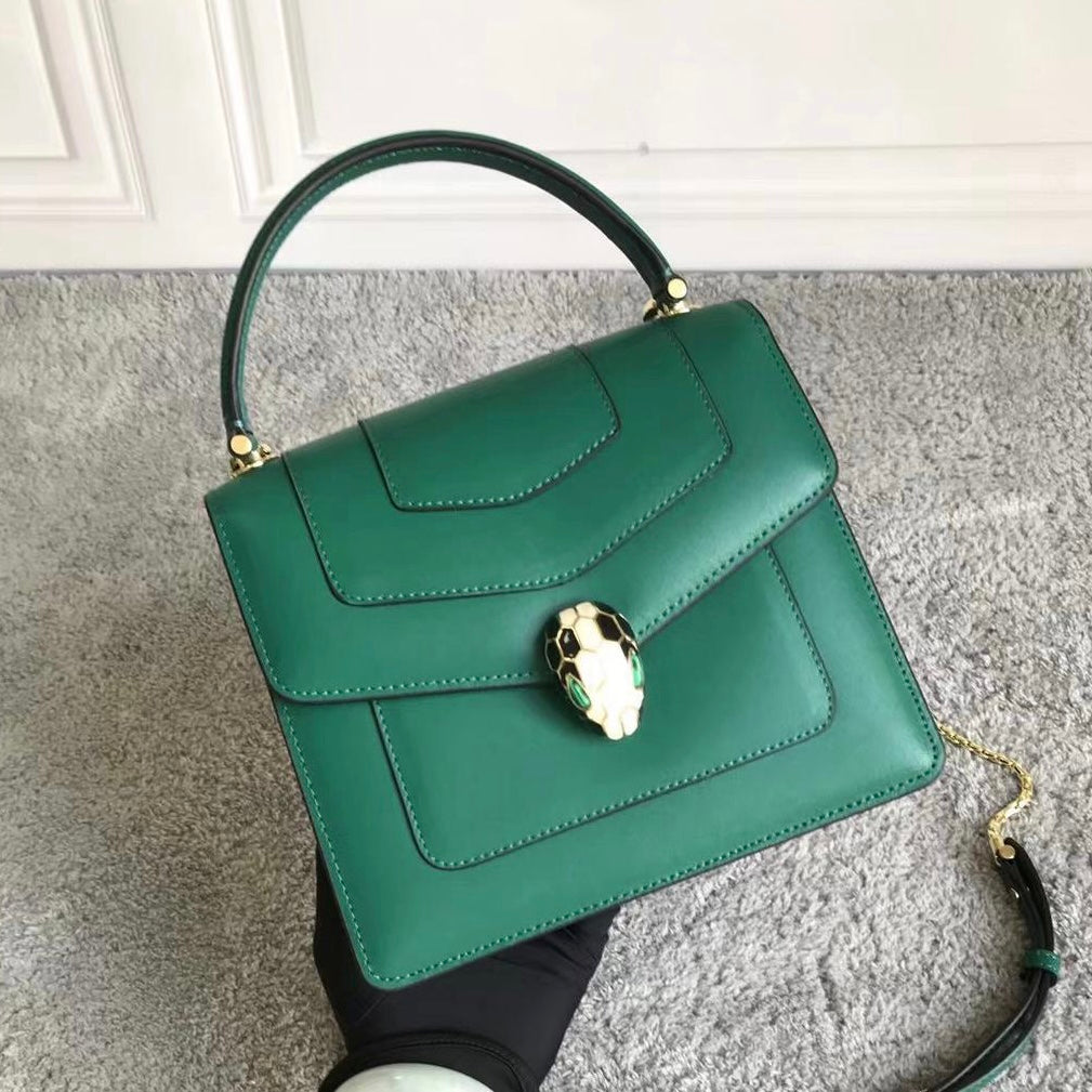 Serpenti Forever Soft Leather Bag