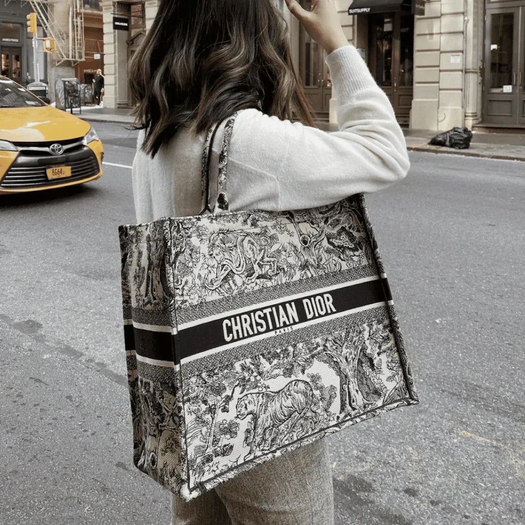 Large Book Tote Bag