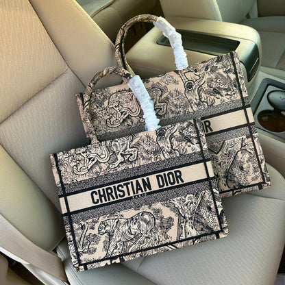 Medium Book Tote Bag